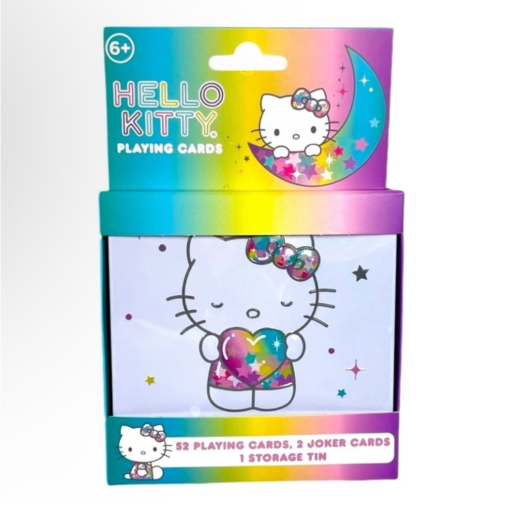 Hello Kitty Playing Cards With Storage Case